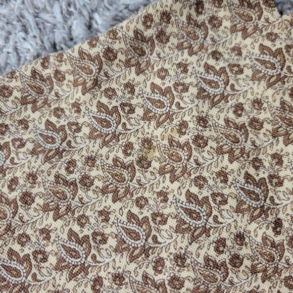 Polo Golf Ralph Lauren Shirt Mens Large Brown All Over Print Floral Short Sleeve - Picture 9 of 11